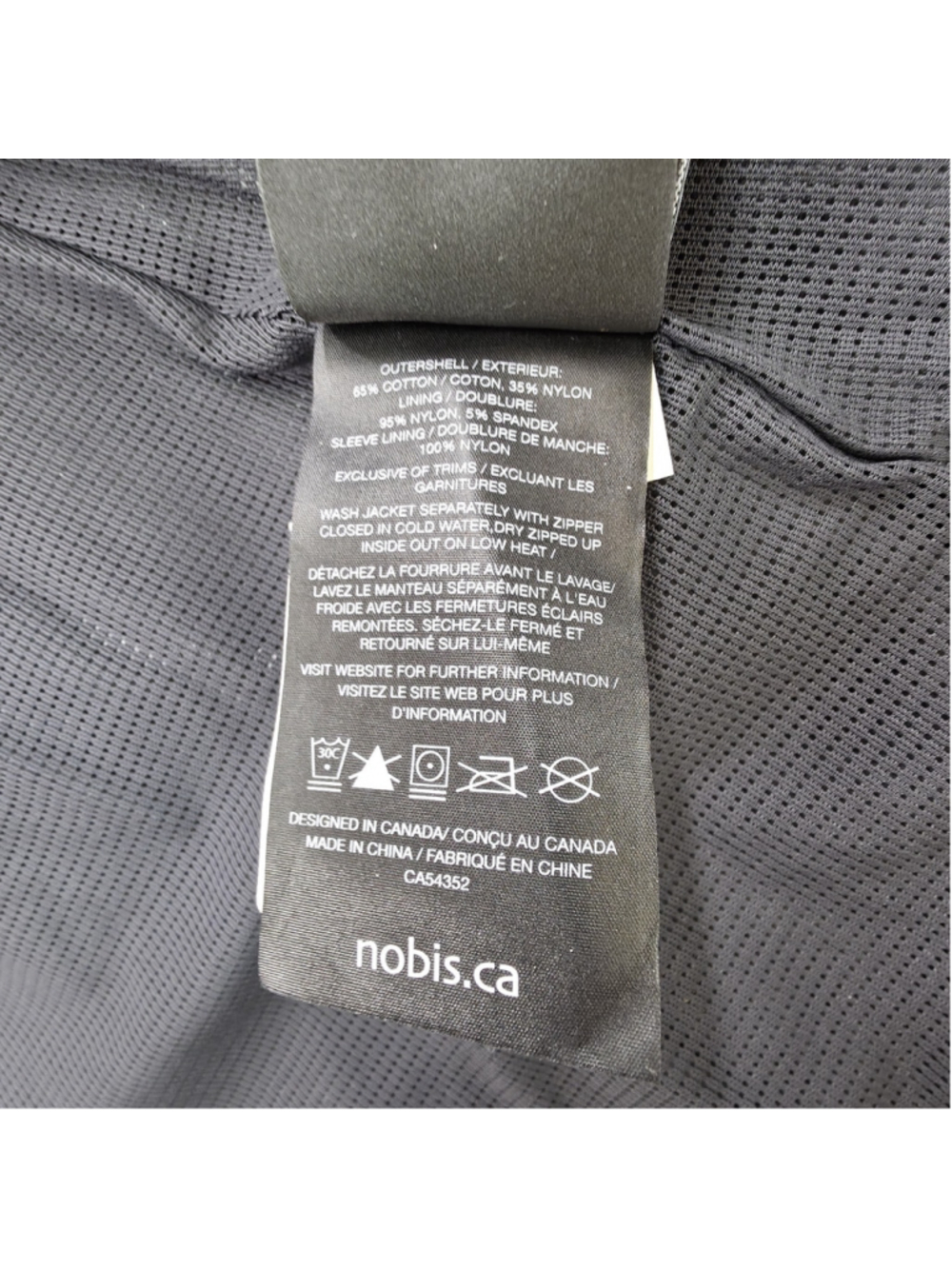 Nobis Ranger Jacket Women L Waterproof Utility Anorak Coat HOOD NOT INCLUDED - Picture 12 of 16